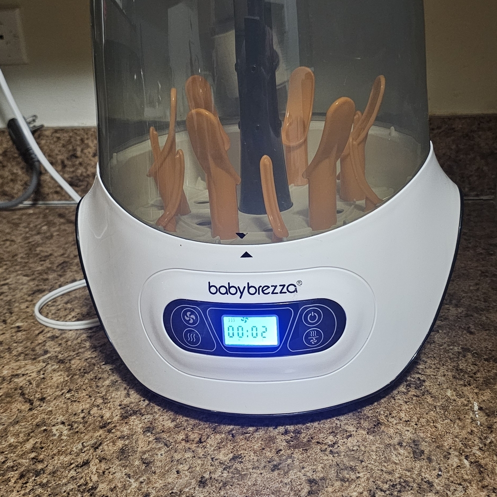 Baby Brezza Bottle Sterilizer with Digital Display